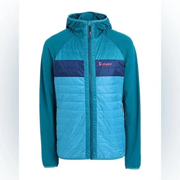 NWOT Cotopaxi Capa Hybrid Insulated Hooded Jacket Blue Men’s Size Small